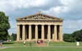 Parthenon Replica at Centennial Park in Nashville Tennessee USA. Royalty Free Stock Photo