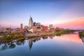 Nashville, Tennessee downtown skyline Royalty Free Stock Photo