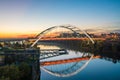 Nashville, Tennessee downtown skyline Royalty Free Stock Photo