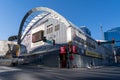 Exterior of the Bridgestone Arena, home of the Nashville Predators NHL hockey team Royalty Free Stock Photo