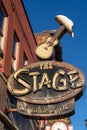 The Stage on Broadway, a famous honky tonk bar with live music, on Broadway, is popular