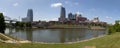 Nashville , Tennessee (panoramic) Royalty Free Stock Photo