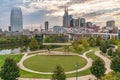 Nashville, Tennessee Skyline