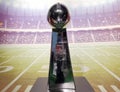 Nashville, Tennessee, U.S - June 26, 2022 - The replica of Vince Lombardi Trophy