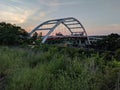 Nashville, Tennessee / United States - May 18, 2019: Korean War Veterans Memorial Bridge