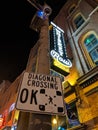 Nashville, Tennessee / United States - May 17, 2019: Whiskey Row Bar Royalty Free Stock Photo