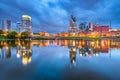 Nashville, Tennessee, USA Downtown Cityscape Royalty Free Stock Photo