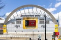 The Bridgestone Arena in Nashville, TN Royalty Free Stock Photo