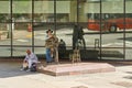 NASHVILLE, TN, USA - APRIL 14, 2017: Chet Atkins statue. Unveile
