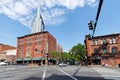 NASHVILLE, TN, USA - APRIL 14, 2017: At intersection of Broadway