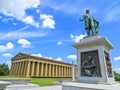 Nashville, TN USA - Centennial Park The Parthenon Replica Royalty Free Stock Photo