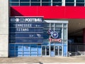 Nissan Stadium in Nashville, TN. Royalty Free Stock Photo