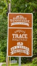 Nashvilles Trace through Tennessee - LEIPERS FORK, USA - JUNE 18, 2019 Royalty Free Stock Photo