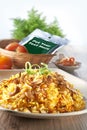 Nasi Briyani Royalty Free Stock Photo