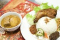 Nasi Campur Royalty Free Stock Photo