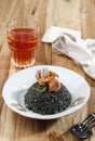 Nasi Goreng Cumi Hitam, Black Squid Ink Fried Rice