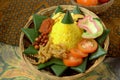 Nasi Kuning Royalty Free Stock Photo