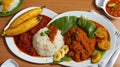 nasi lemak Royalty Free Stock Photo