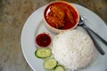 Nasi lemak Royalty Free Stock Photo