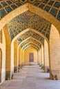 Nasir al-Mulk Mosque arcade hall vertical