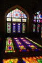 Nasir Al-Mulk Mosque in Shiraz, Iran. Royalty Free Stock Photo