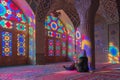 Nasir al-Mulk Mosque in Shiraz, Iran