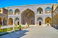 The summer mosque of Nasi Ol-Molk complex, Shiraz, Iran