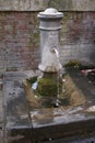 Nasone, typical fountain in Rome, Italy Royalty Free Stock Photo