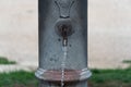 Nasone, typical fountain in Rome, Italy Royalty Free Stock Photo