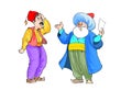 Nasreddin Hodja, turk Masalli Royalty Free Stock Photo