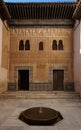 Nasrid Palace - Comares Palace in Alhambra in Granada, Spain