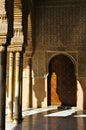 Nasrid Palace Complex, Alhambra, Granada, Southern Spain Royalty Free Stock Photo