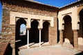 Nasrid Palace, Malaga Castle. Royalty Free Stock Photo