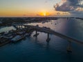 Nassau aerial view, Bahamas Royalty Free Stock Photo