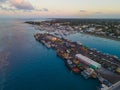 Nassau aerial view, Bahamas Royalty Free Stock Photo