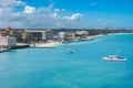 Nassau, Bahamas beach and port Royalty Free Stock Photo