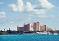 NASSAU, BAHAMAS - January 7 ,2019. The Atlantis Paradise Island resort Royalty Free Stock Photo