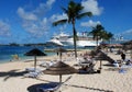 Nassau Beach Royalty Free Stock Photo