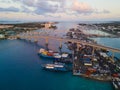 Nassau aerial view, Bahamas Royalty Free Stock Photo