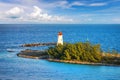 Nassau Harbour Lighthouse, Bahamas. Royalty Free Stock Photo