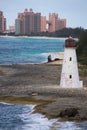 Nassau Harbour Lighthouse Royalty Free Stock Photo