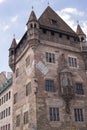 The Nassau House a medieval residential tower in Nuremberg, Germ