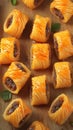 Nastar Gulung pineapple filled rolls, perfect for Hari Raya Lebaran.