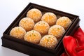 Nastar Pineapple Cookies, a must have for Lebaran and Imlek. Royalty Free Stock Photo
