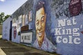 Nat King Cole mural in Montgomery