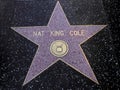 Nat `King` Cole Star on the Hollywood Walk of Fame