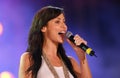 Natalie Imbruglia in concert during the musical event