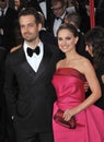 Natalie Portman, Benjamin Millepied Royalty Free Stock Photo