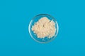 Natamycin powder or pyramycin, mitrocin. Food additive E235, preservative, antibiotic. It has antimicrobial effect on yeast and