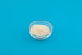 Natamycin powder or pyramycin, mitrocin. Food additive E235, preservative, antibiotic. Natural product of vital activity of